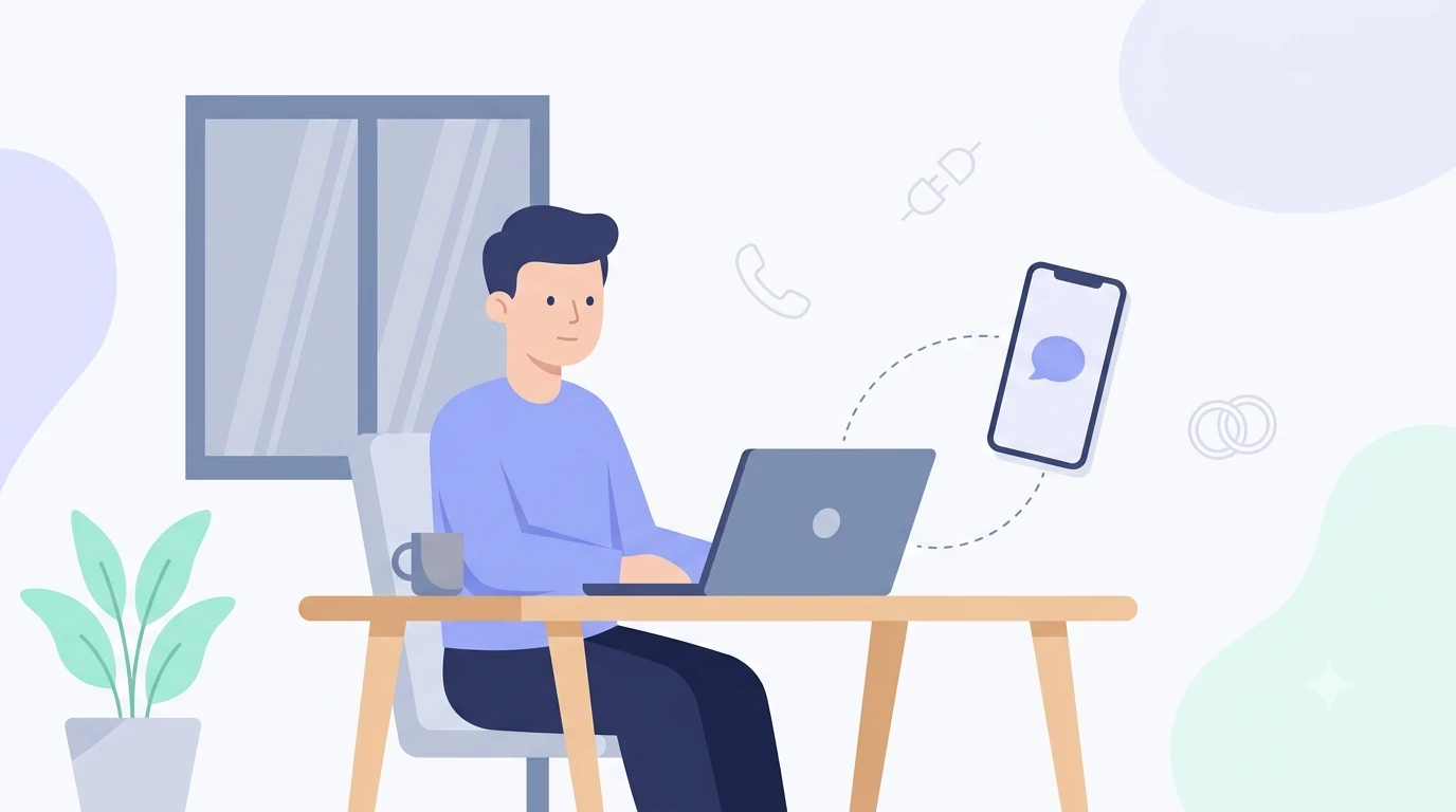 Connecting an AI assistant to a phone calling service