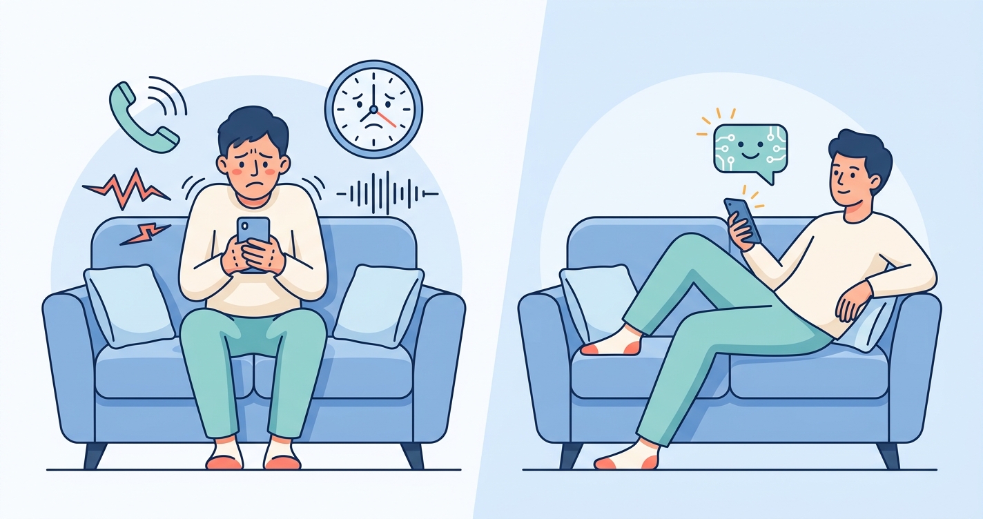 Phone anxiety help